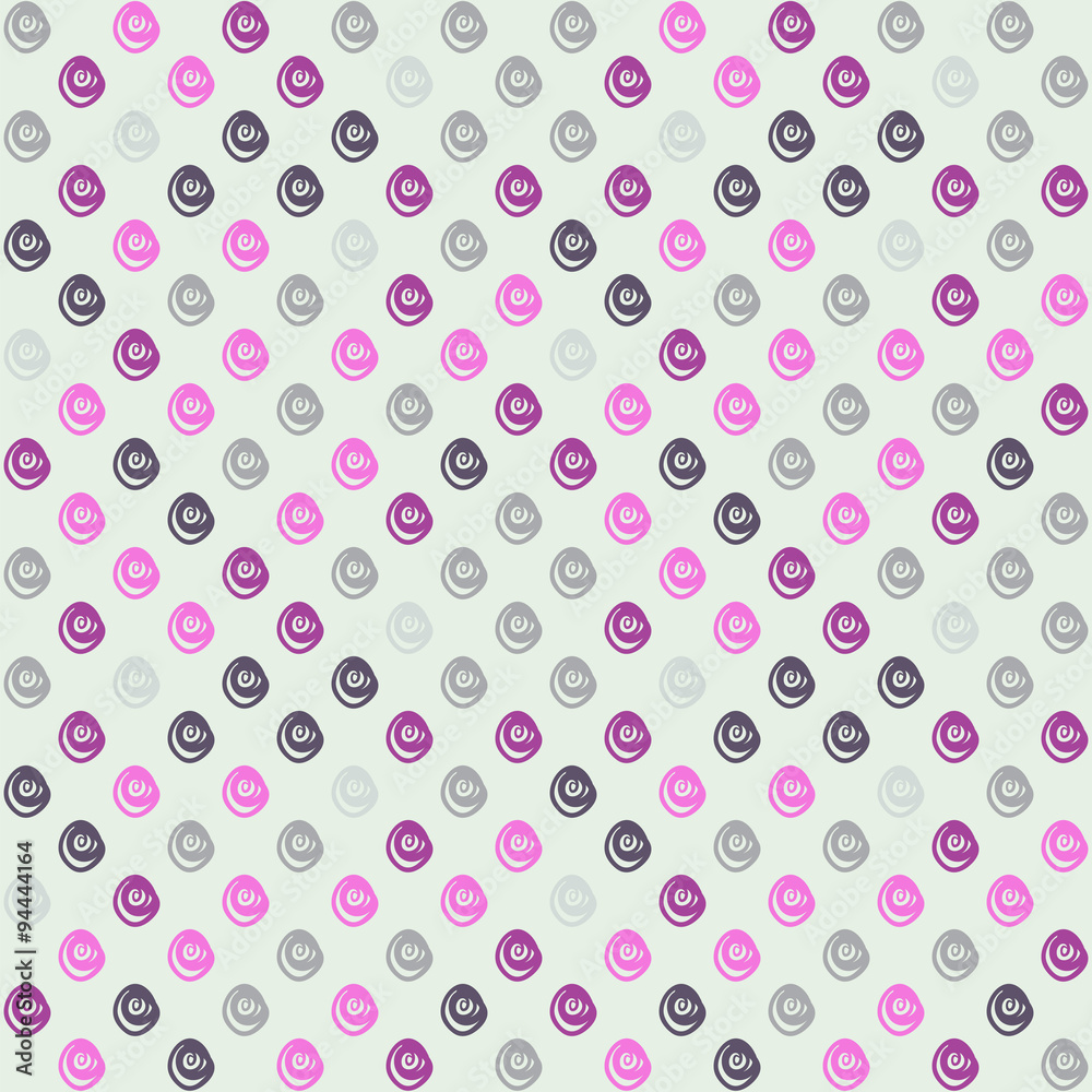 Seamless pattern with swirls on white background Seamless pattern with swirls on white background