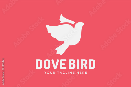 Dove vector logo icon