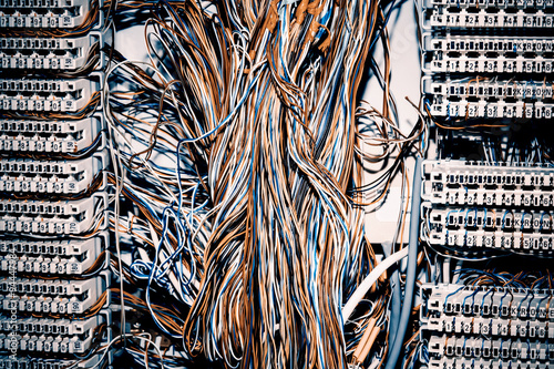 Communication control circuit panel for phones