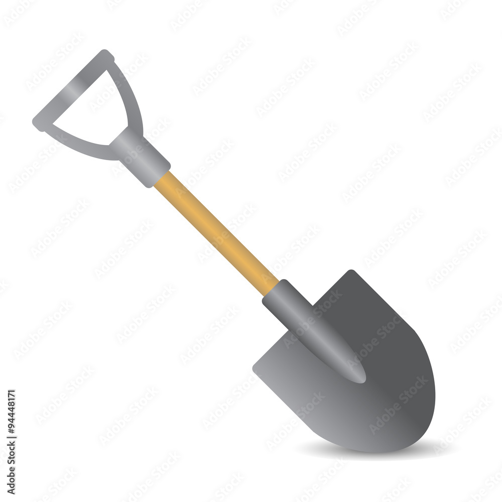 Shovel icon. Vector illustration. Shovel icon. Vector illustration.
