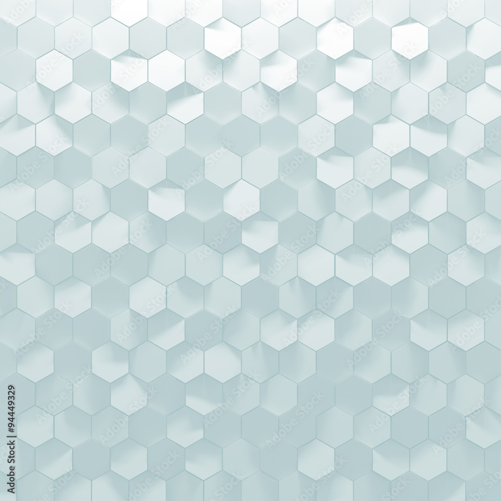 White Hexagon Wall Tiles Texture Background White Hexagon Wall Tiles Texture Background
