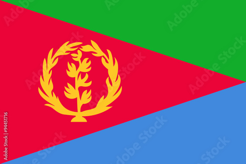 Flag of Eritrea photo