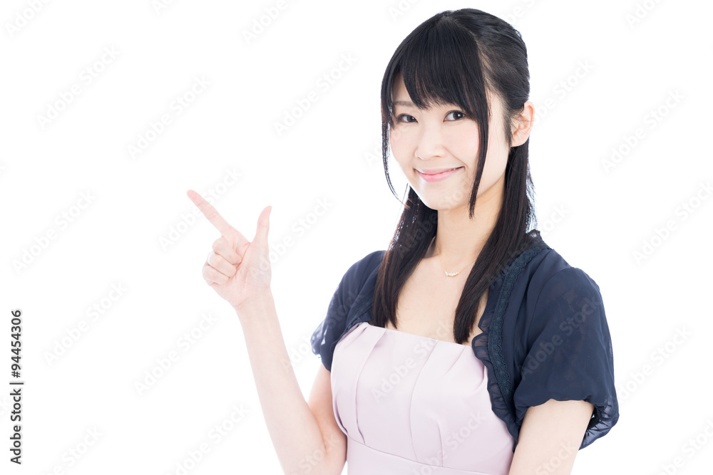 ドレスを着た女性 ドレスを着た女性