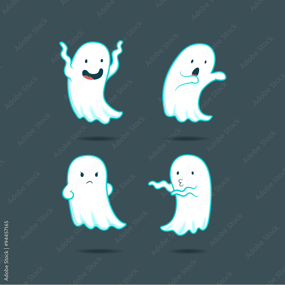 Cartoon ghost