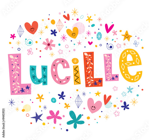 Bild auf Leinwand Lucille