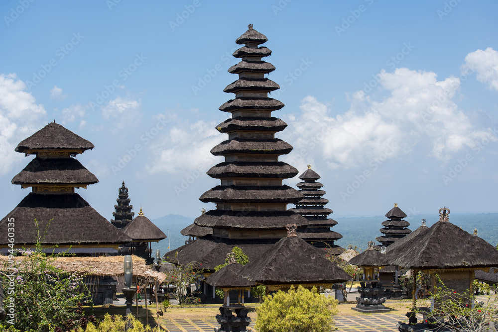 Besakih complex Pura Penataran Agung ,Hindu temple of Bali, Indonesia. Besakih complex Pura Penataran Agung ,Hindu temple of Bali, Indonesia.