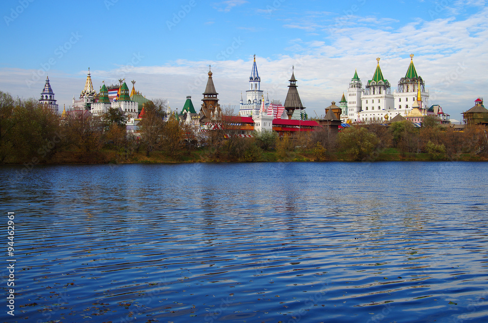 MOSCOW, RUSSIA - October, 2015: The Kremlin in Izmaylovo