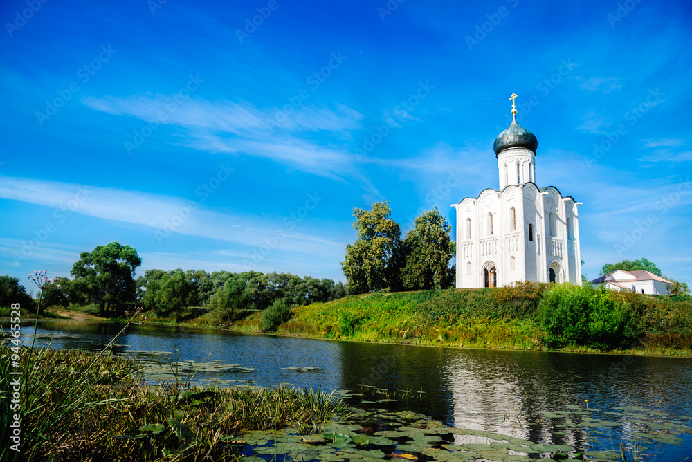 The Church of the Intercession of the Holy Virgin on the Nerl River The Church of the Intercession of the Holy Virgin on the Nerl River