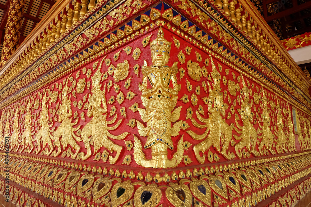 art of thai sculpture in Wat Suan Dok, thai temple in chiang mai art of thai sculpture in Wat Suan Dok, thai temple in chiang mai