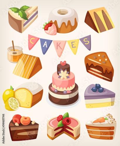 Cakes and pies