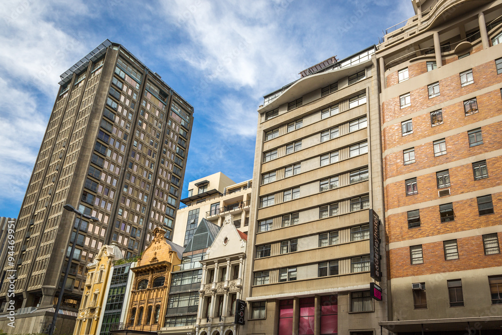 Buildings in downtown Cape Town, South Africa