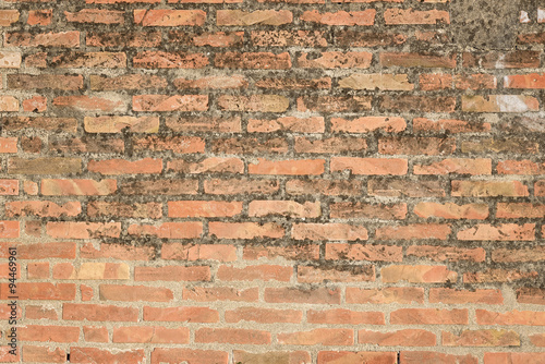 old brick wall for background
