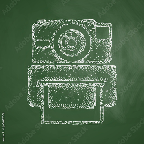 old photocamera icon