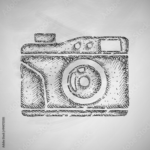 old photocamera icon