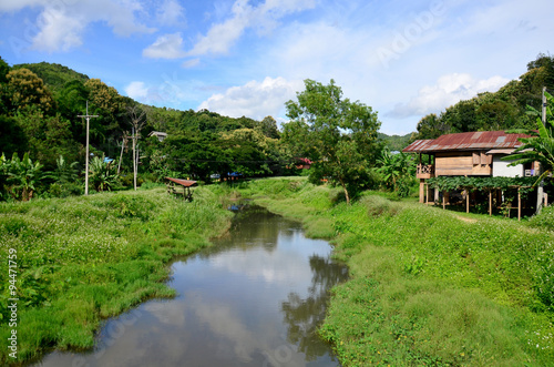 View of Landscape at Baan Natong village