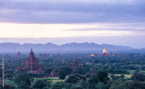 Sunrise of Bagan  Myanmar