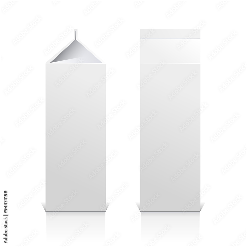 Mock-up packages. Juice and milk Mock-up packages. Juice and milk