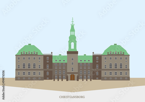 Christiansborg Castle, Copenhagen, Denmark