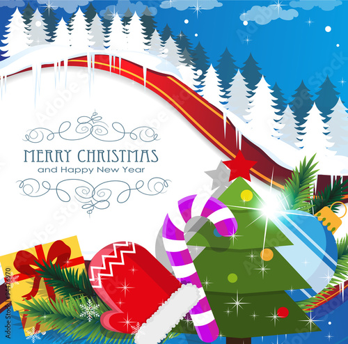 Christmas celebration background