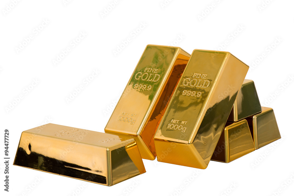 Gold isolated