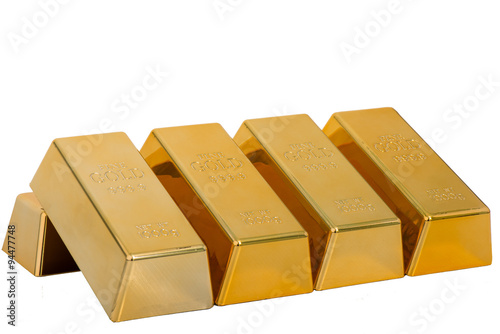 Gold isolated