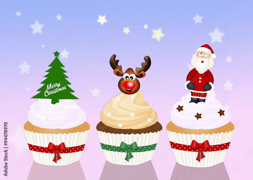 Christmas muffin Christmas muffin