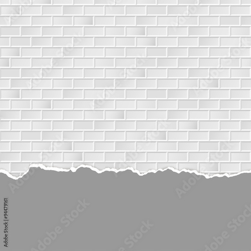 wall background with broken plaster seamless