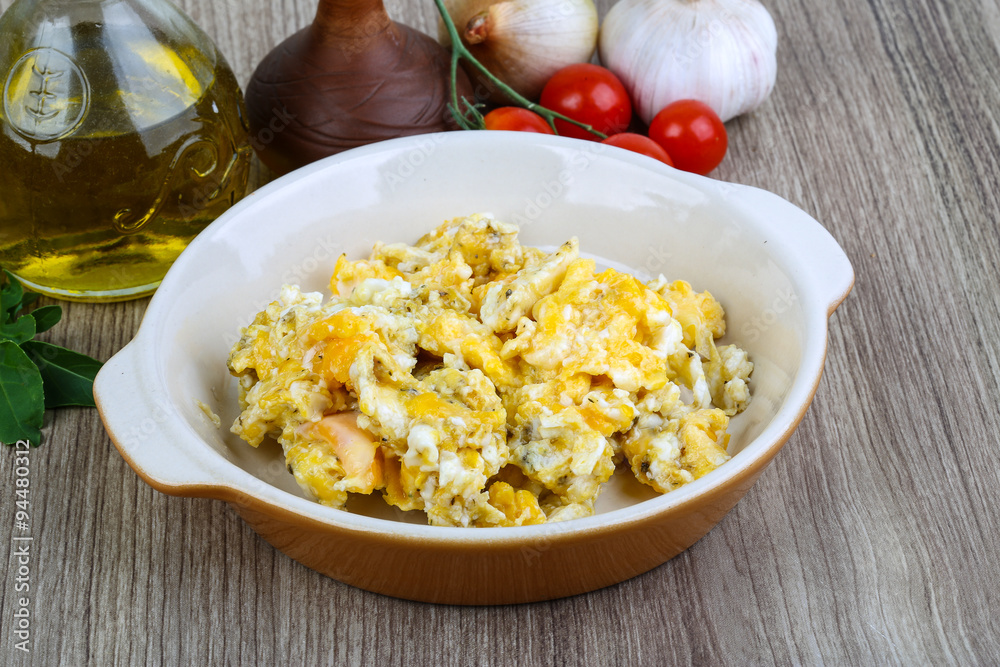 Scrambled eggs Scrambled eggs