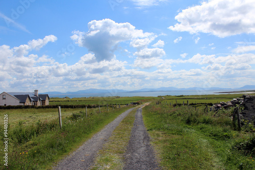 Irish country road