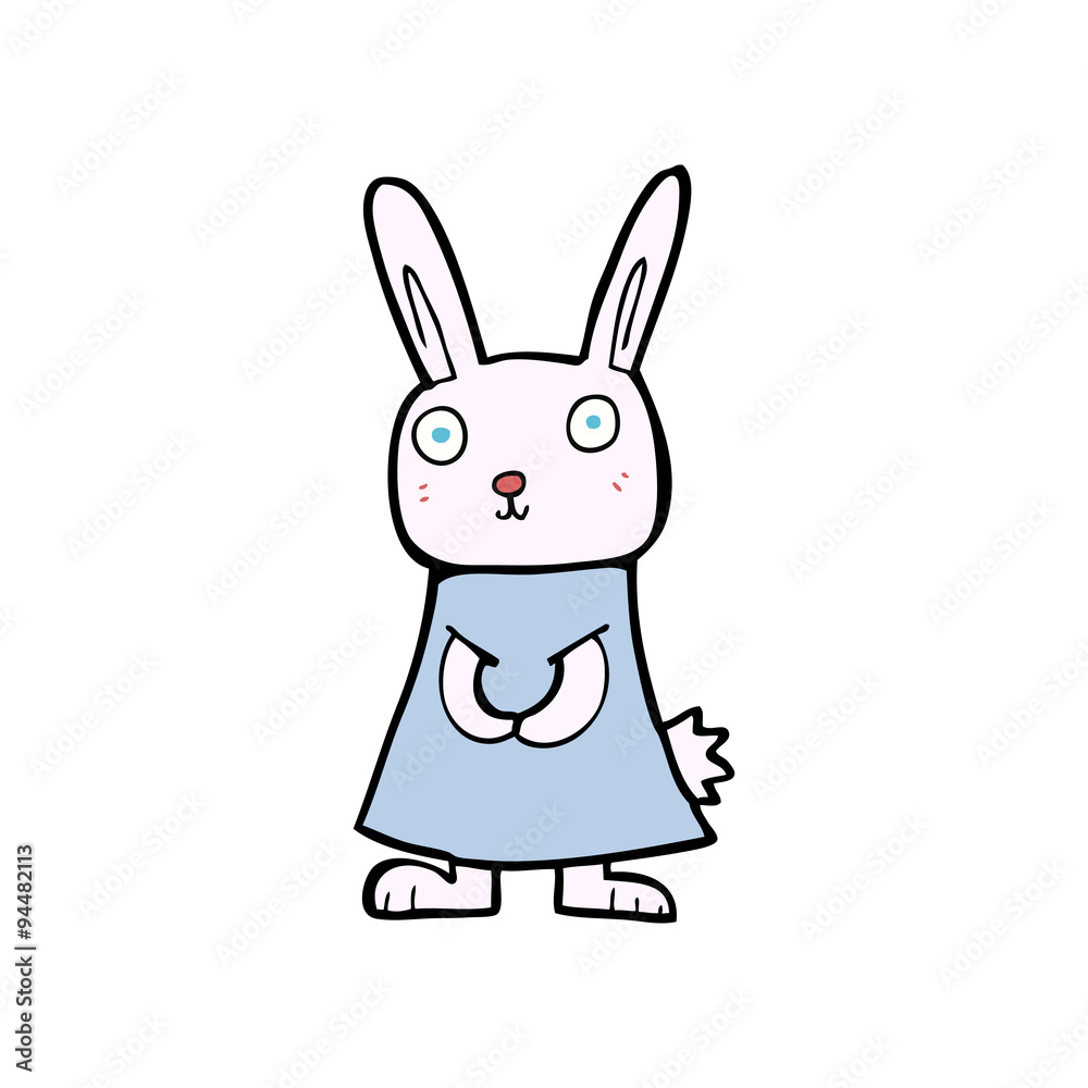 Obraz premium cartoon rabbit