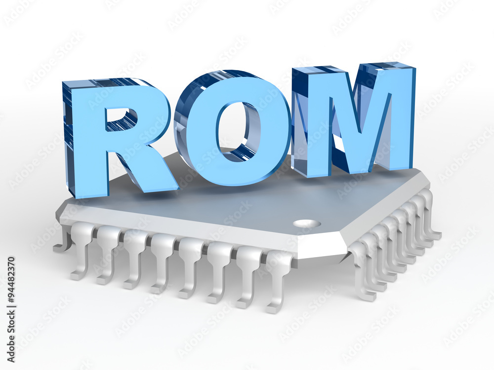 ROM (Readonly memory) chip Stock Photo Adobe Stock