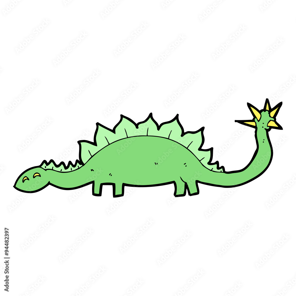 cartoon dinoaur