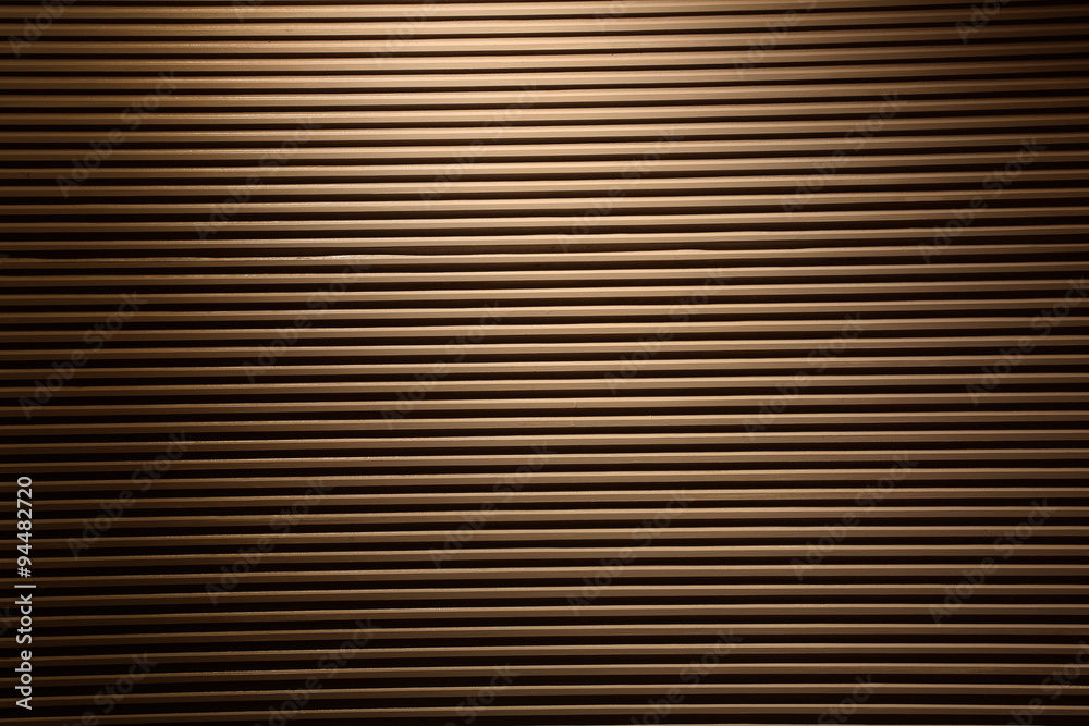 Wooden wall with line patern design