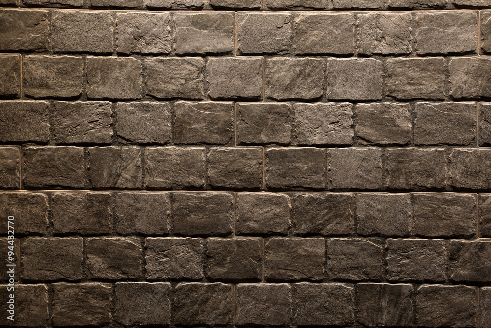 Brown stone wall texture background