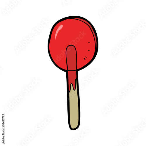 cartoon candy lolipop