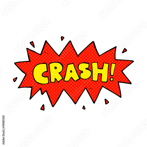 cartoon comic book crash symbol