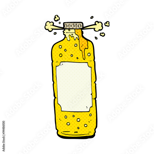 cartoon fizzy pop