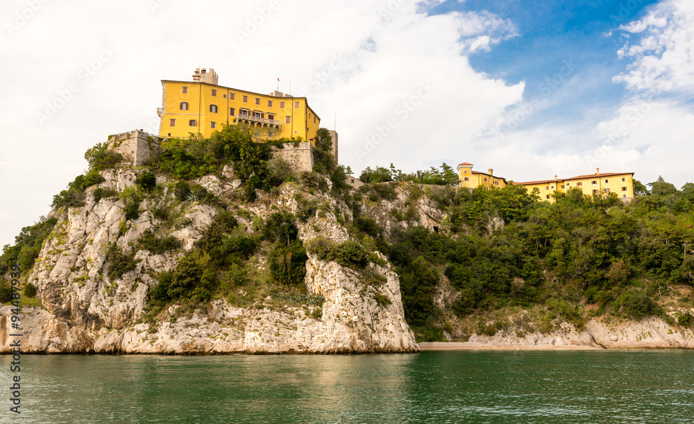 castello di duino near sistiana, italy