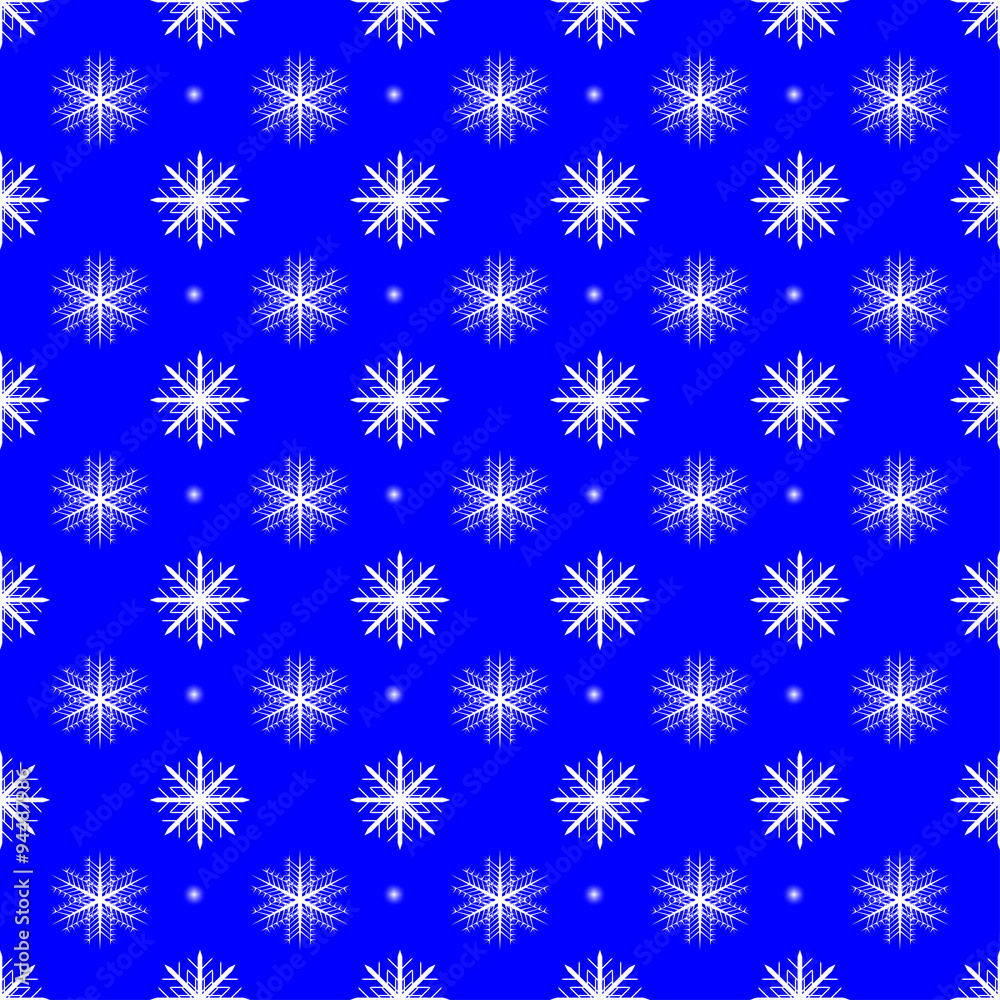 Snowflakes seamless pattern background Snowflakes seamless pattern background