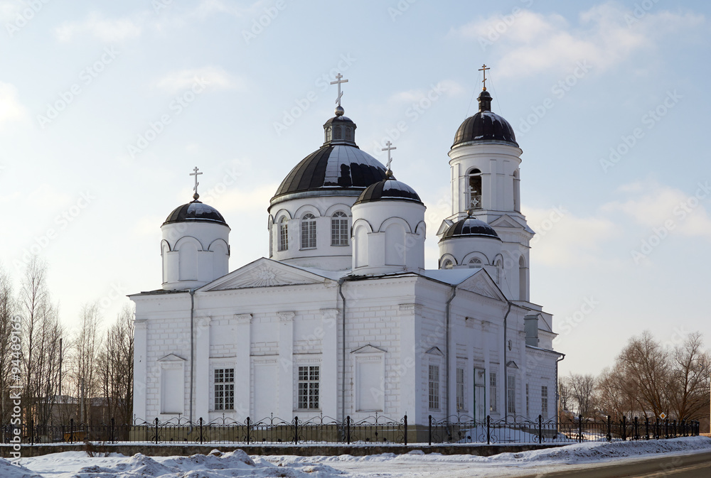 Orthodox Cathedral of Elijah the Prophet,  Soltsy. Russia