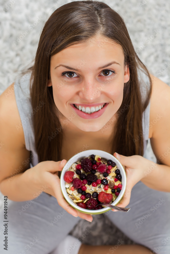 Healthy Food Cereal Muesli For Breakfast Healthy Food Cereal Muesli For Breakfast