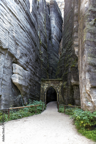 Rock City Teplice, Czech Republic. photo