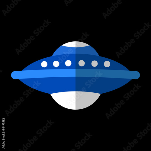 UFO flat icon