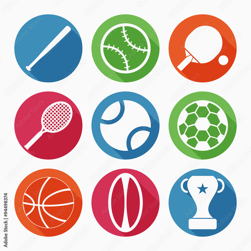Fototapeta premium sport icon