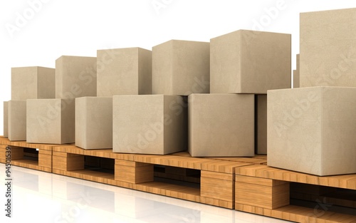 cardboard box Concept - 3D