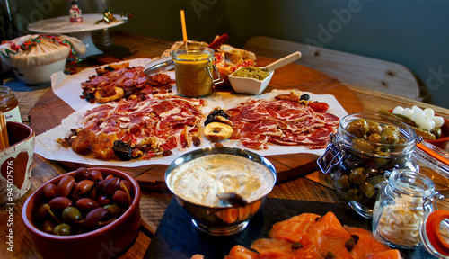 Festive Gourmet Table