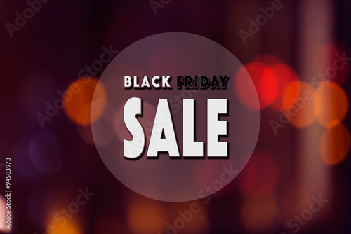 Black friday sale concept background