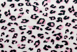 Leopard leather pattern texture closeup background.
