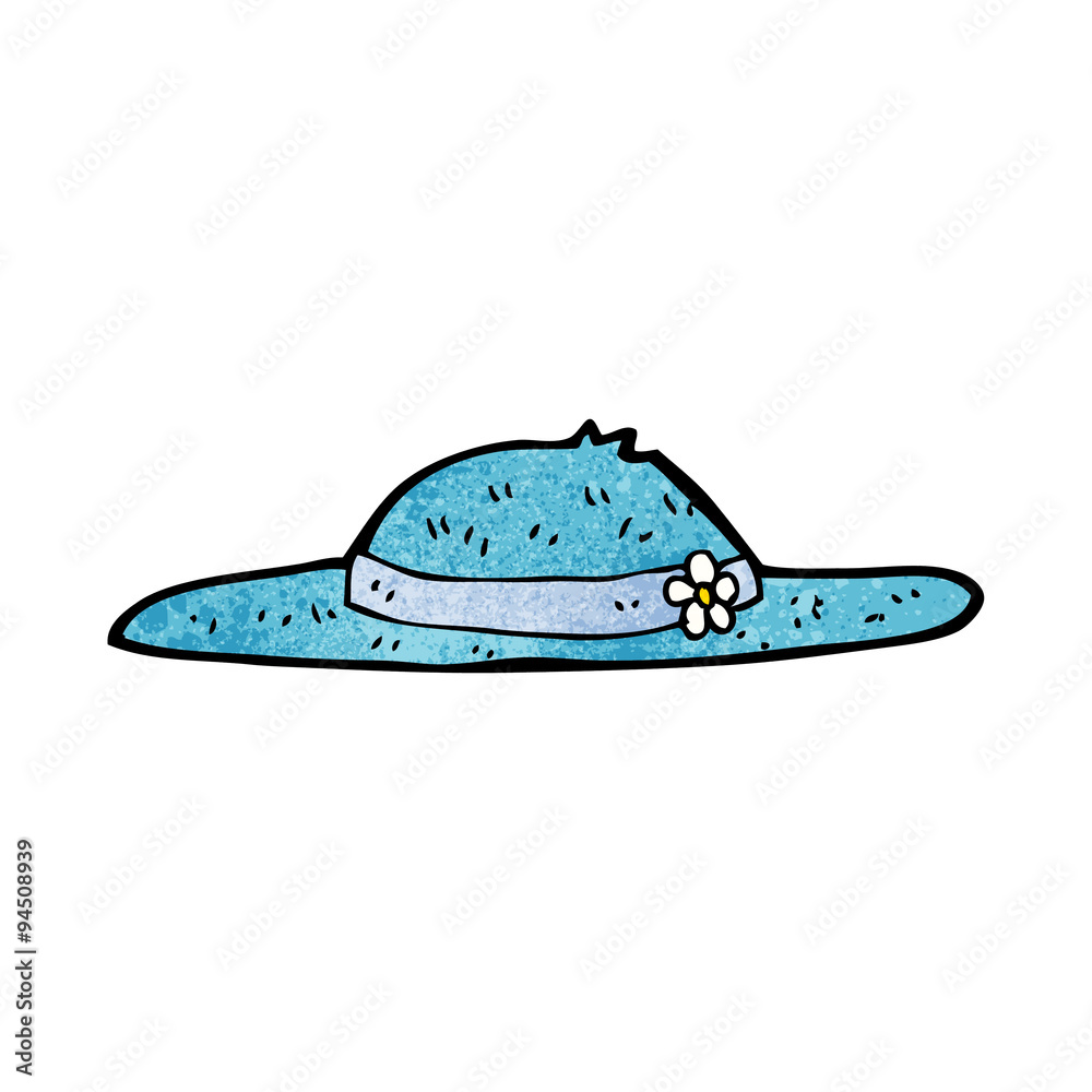 cartoon summer hat cartoon summer hat