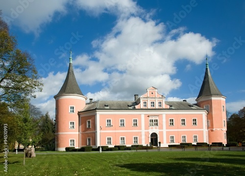 Castle in city Sokolov, western Bohemia, Czech republic